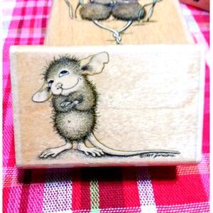 House Mouse  Stampabilities 1995 Mudpie Wonders HMER 1003 Stamp
